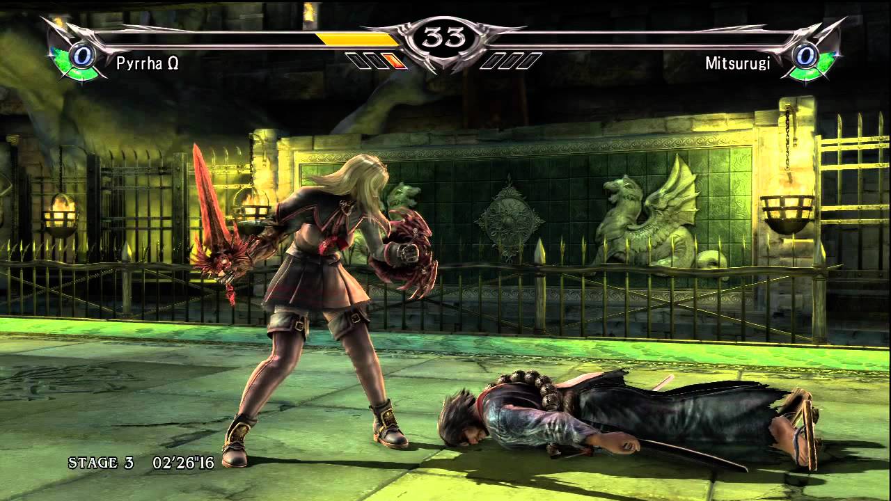 Soul Calibur V - Arcade Mode - Pyrrha Ω