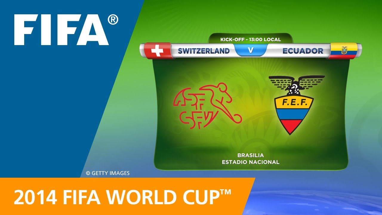 Switzerland v. Ecuador - Teams Announcement