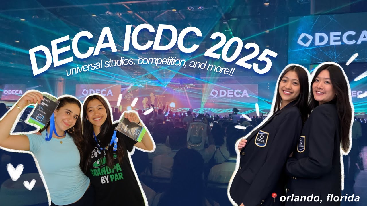 FLYING TO FLORIDA FOR DECA ICDC 2025 VLOG *universal studios, competition, and more*