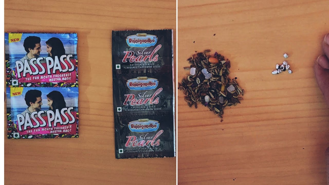 Paas Paas VS Silverpearls Mouthfreshner Review | Paas Paas Review | Rajnigandha Silver Pearls