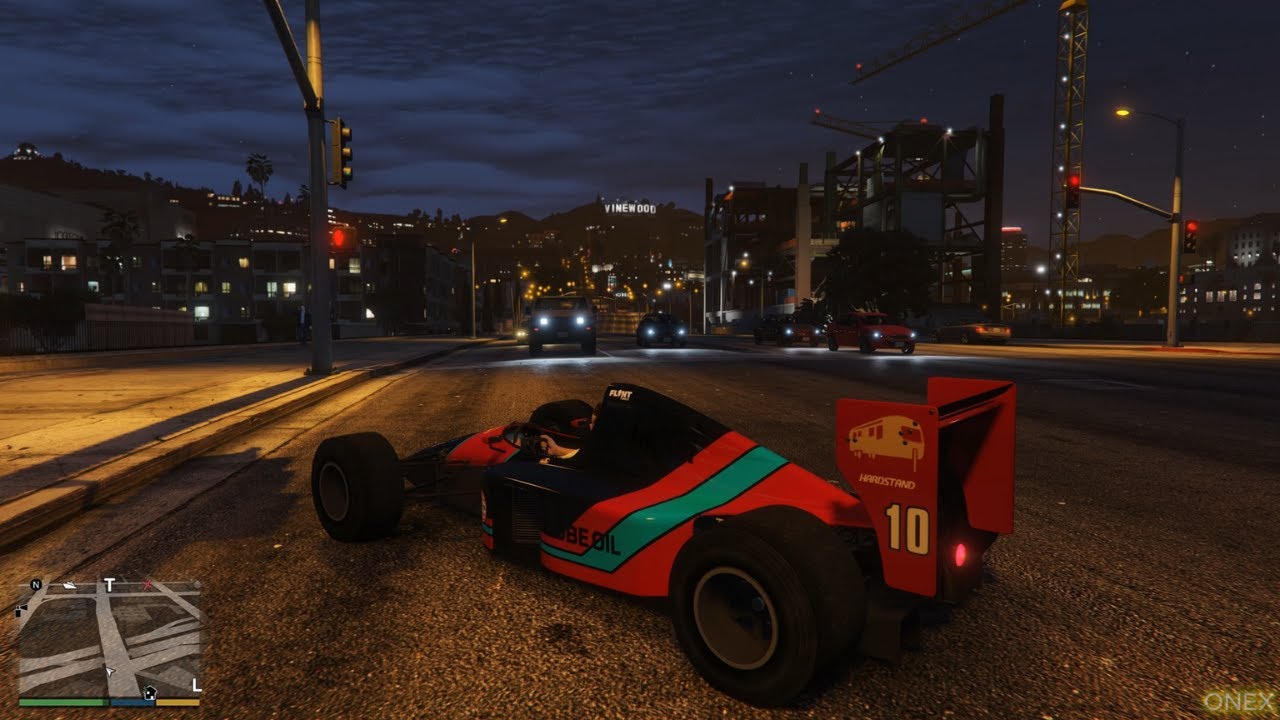 Grand Theft Auto 5 - Formula 1 - Maxed out Graphics | PC | 4K
