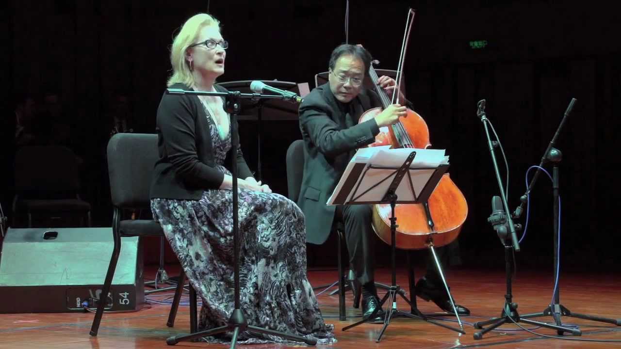 Meryl Streep & Yo-Yo Ma - 2011 US-China Forum - A Musical Dialogue