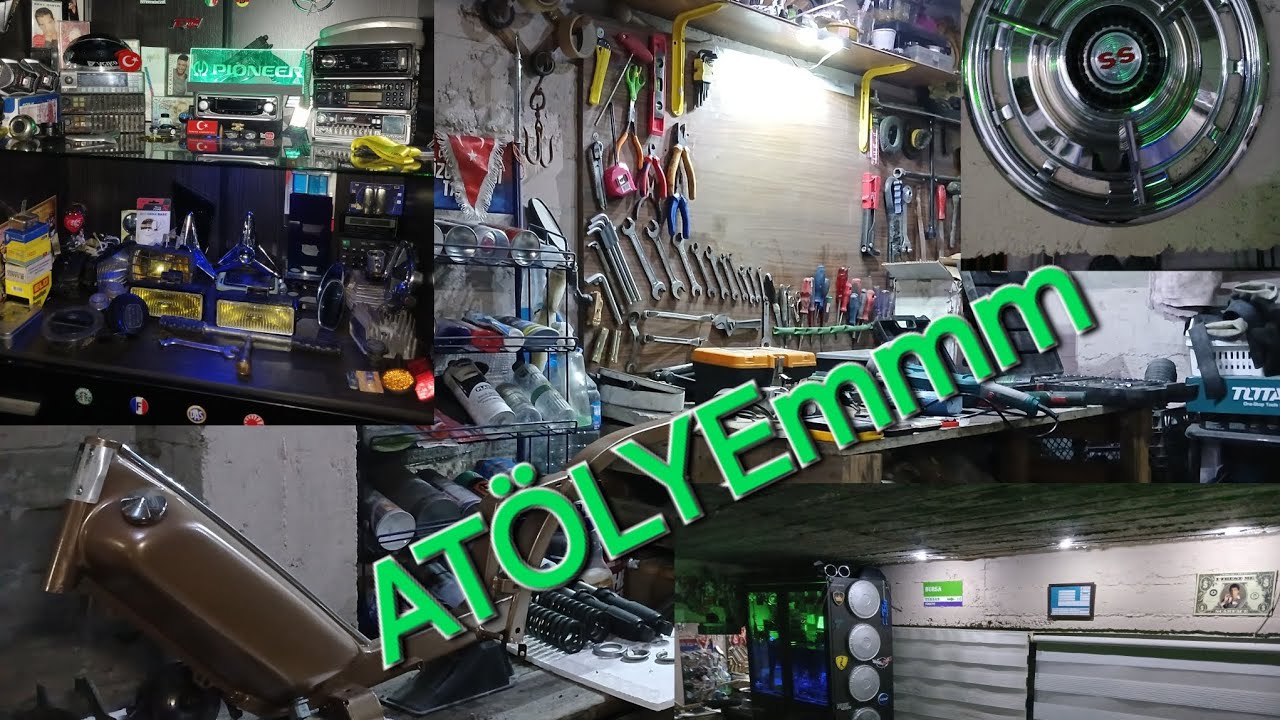 ATÖLYEM ve PROJELERİM , atölyede olması gereken aletler