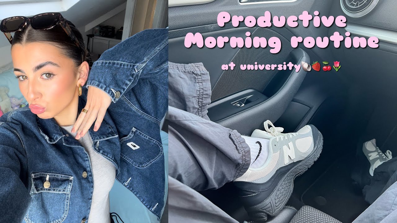 spend a productive morning with me (at uni)