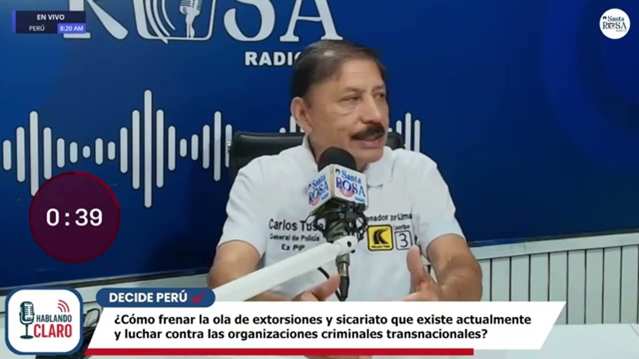Hablando Claro - Debate con Carlos Tuse