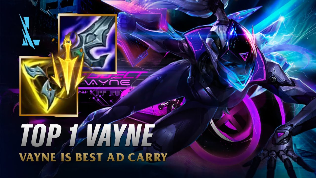 Wild Rift VAYNE - TOP 1 PROJECT: Vayne S14 Ranked Gameplay + Build