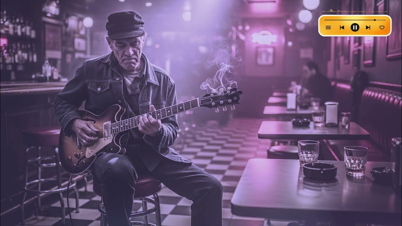 Vintage Blues Guitar Instrumental | 1950s 1960s Blues Mood