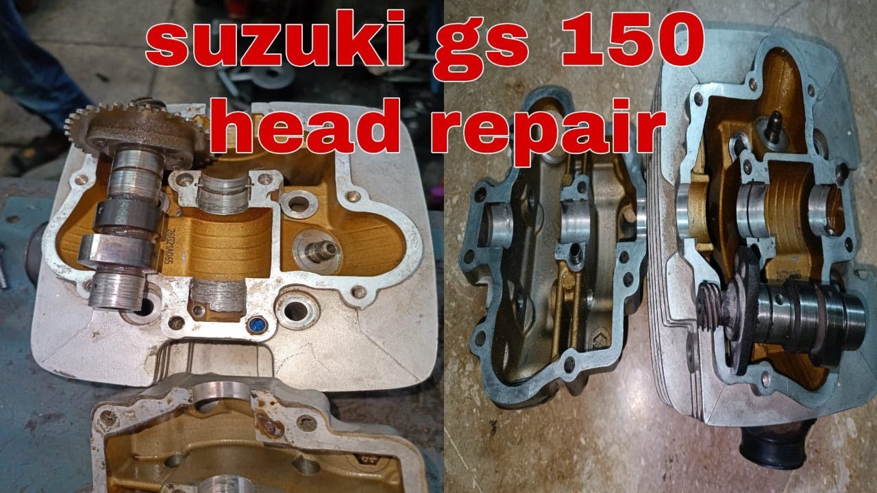 SUZUKI GS 150 HEAD REPAIR || KASHIF SUZUKI CENTRE || SUZUKI BAKES ||