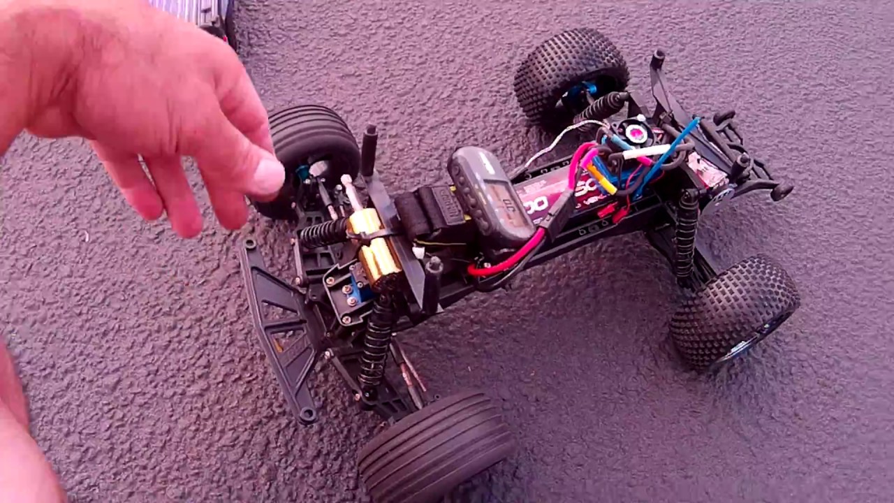 TRAXXAS 2wd Stampede 3s speed test run