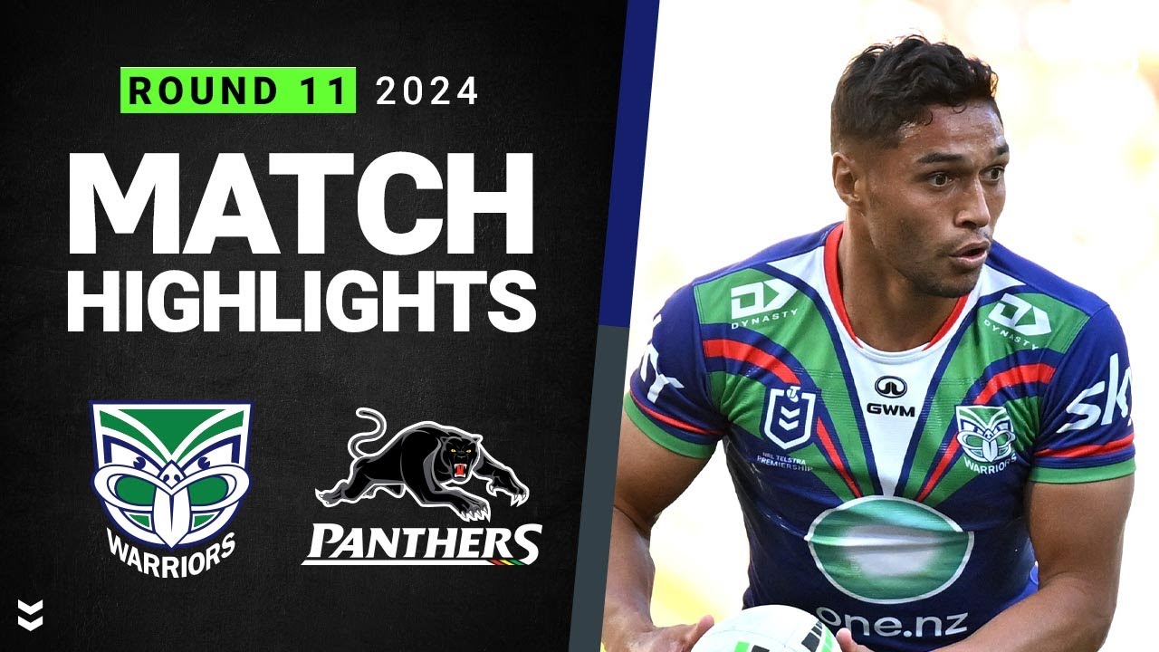 NRL Highlights | NRL 2024 | Warriors v Panthers | Match Highlights