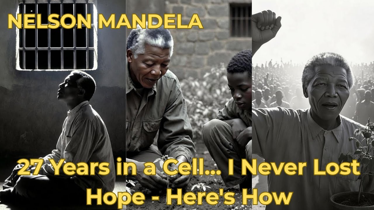 27 Years in Prison  | How I Never Lost Hope | Mandela's Daily Choice  |  PATIENCE & HOPE