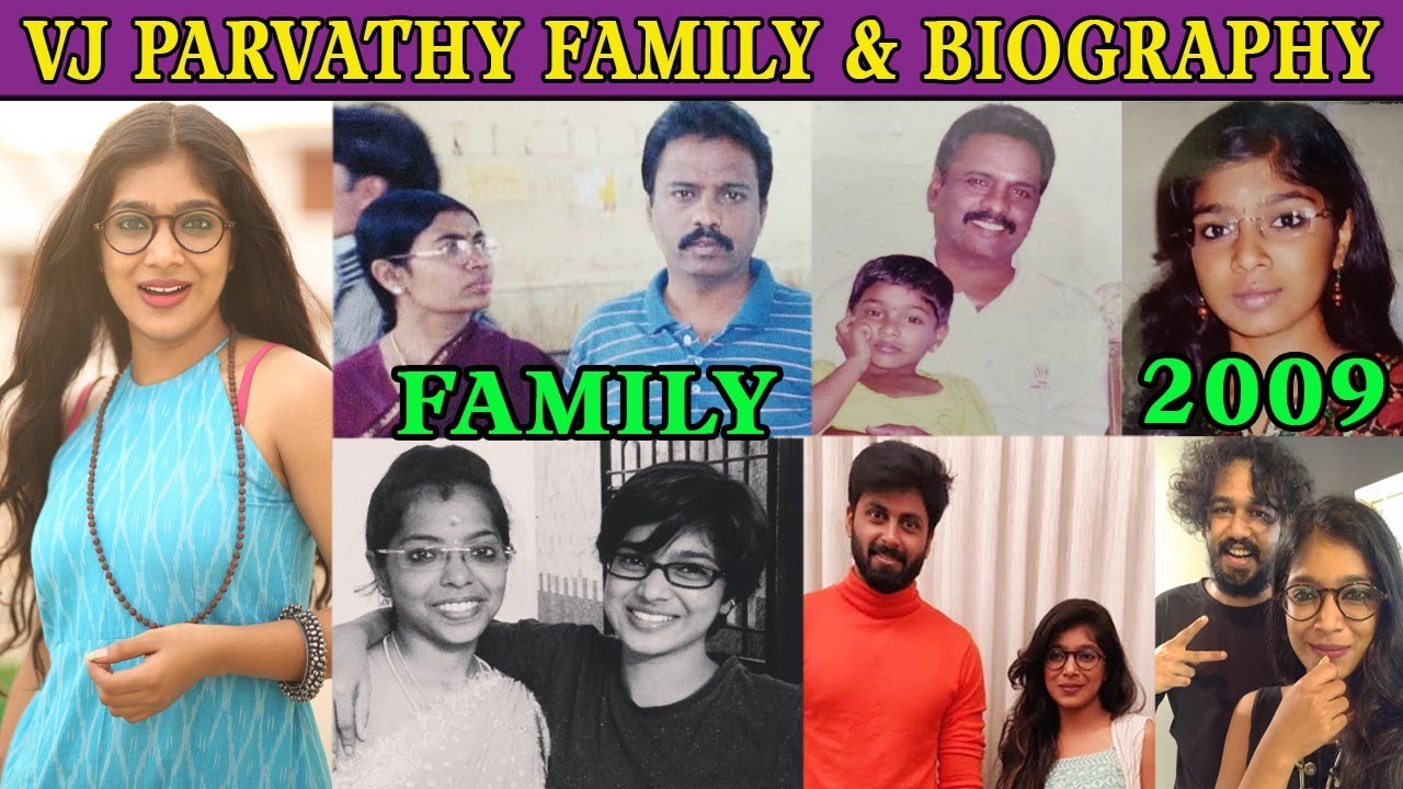 Survivor Vj Parvathi Family Photos With Father, Mother, Sister, Boy Friend  | Vj Parvathi Biography