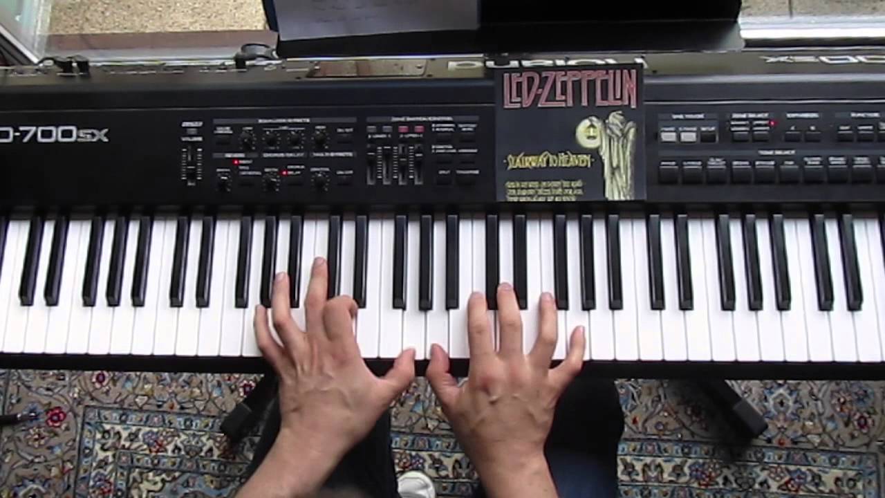 Stairway To Heaven - Led Zeppelin (cover on piano)