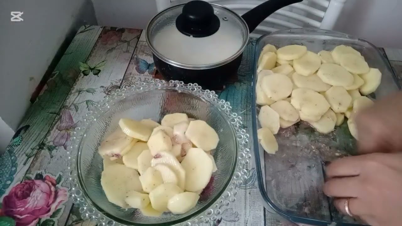 بطاطا البيشاميل##### de pommes de terre Gratin 