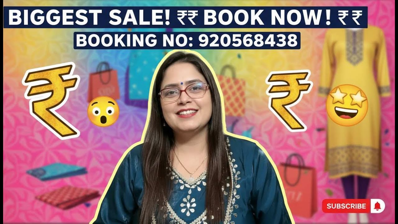 Sale! Booking no -9205968438