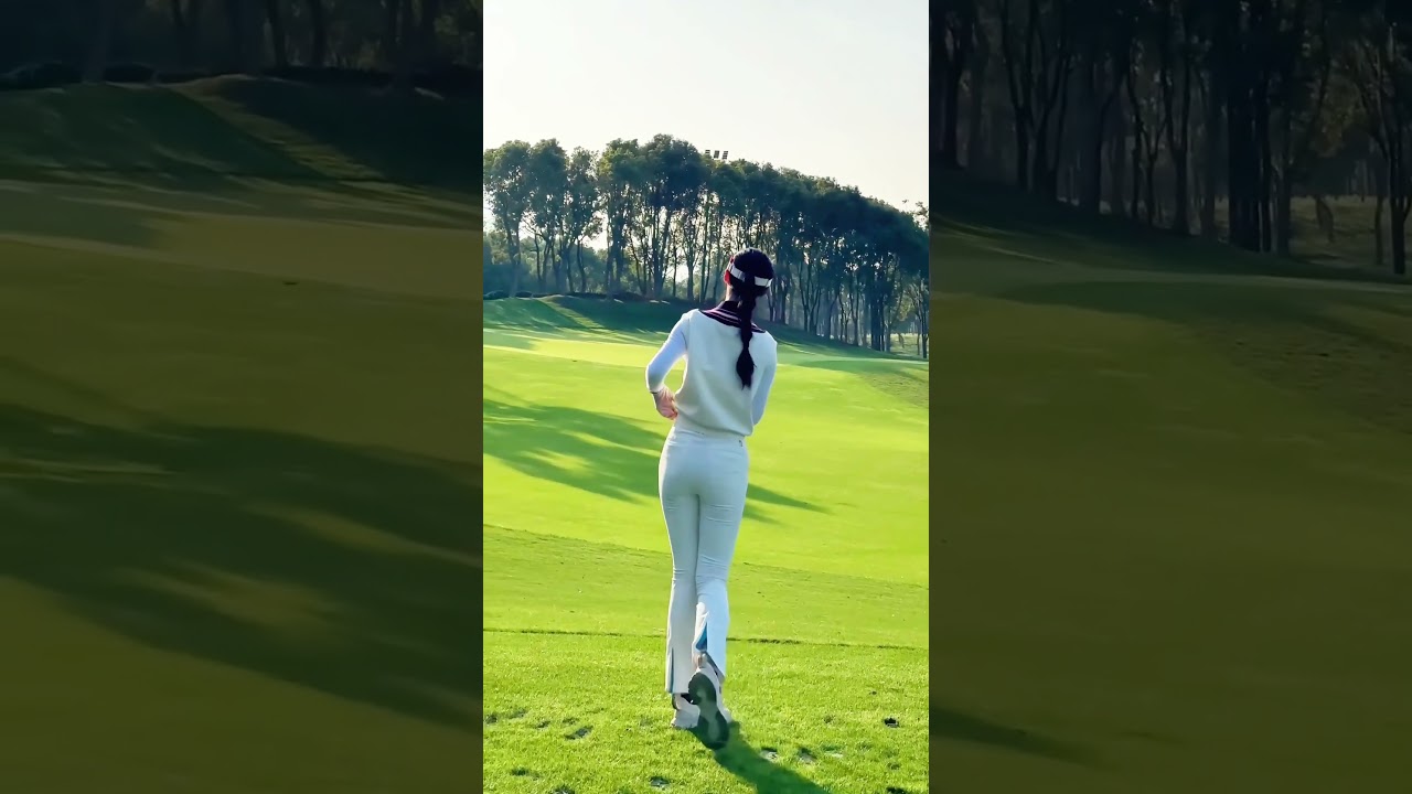 Play the same golf course after a year #golf #golffashion #golfstyle #100golf #golfswing #golfwear