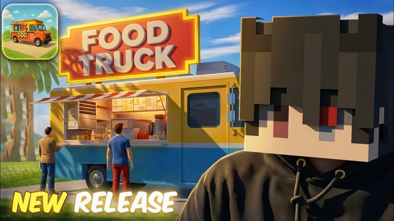 i open a brand new FOOD TRUCK 😋