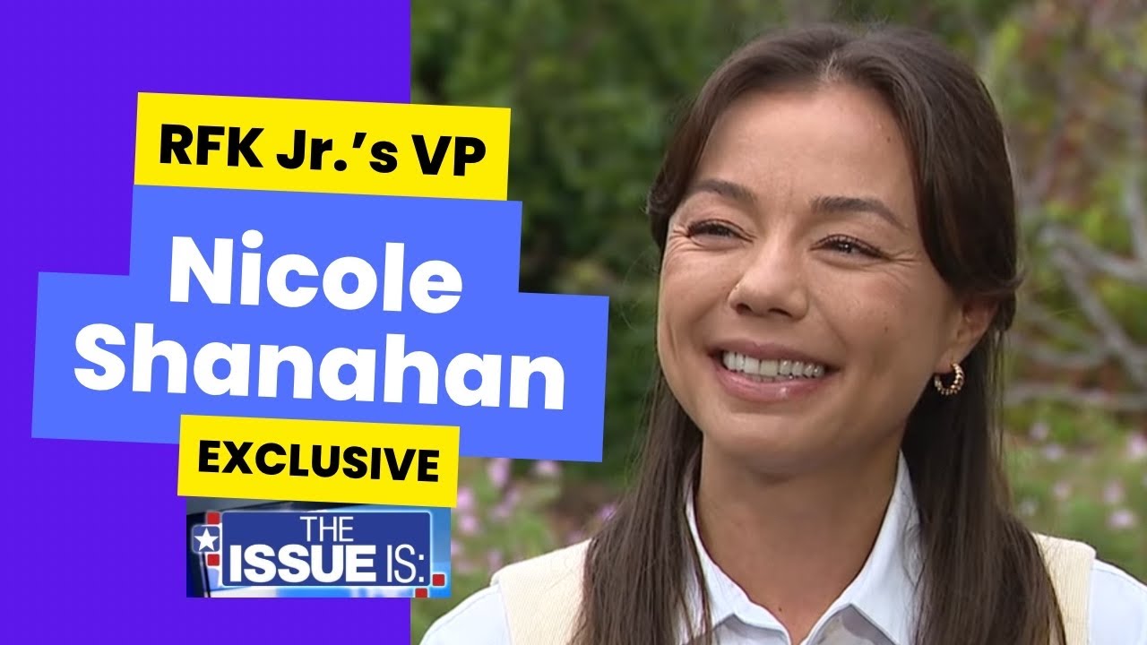 First TV Sit Down with RFK Jr.'s VP Nicole Shanahan (Full Interview)