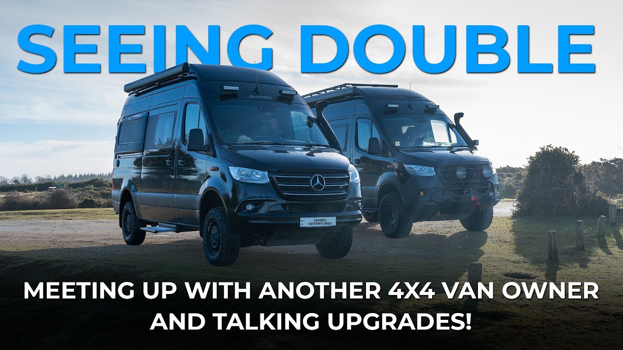 Meeting with another 4x4 van owner! | Talking upgrades!