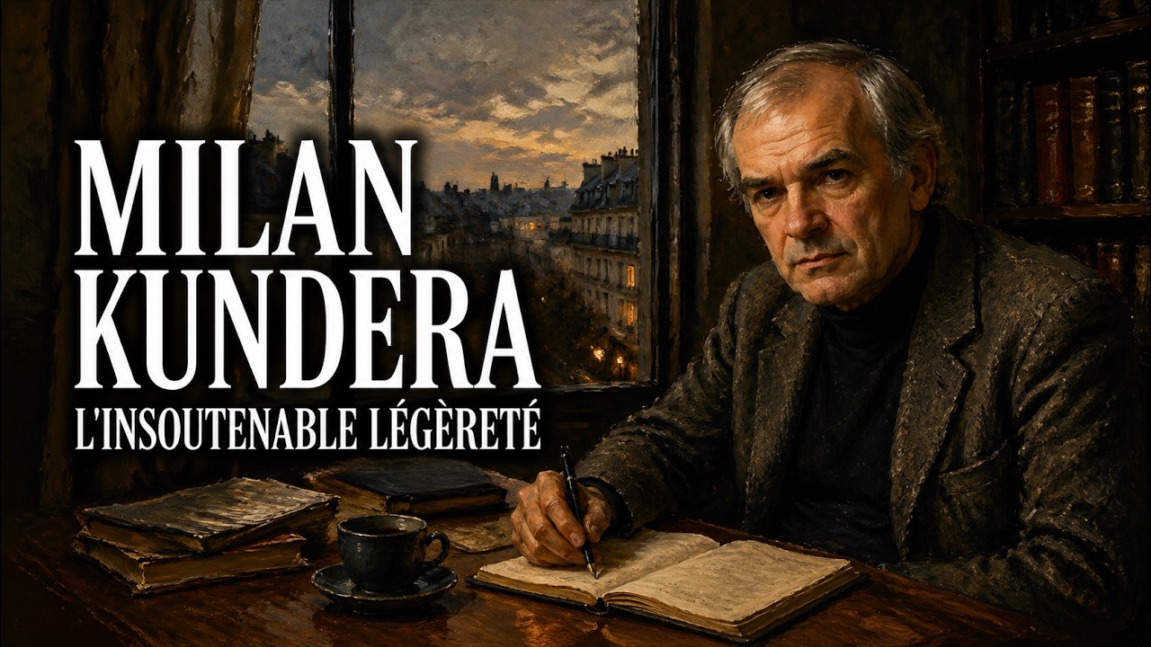 Milan Kundera : peut-on être libre dans un monde qui décide pour nous ? | Histoire pour dormir