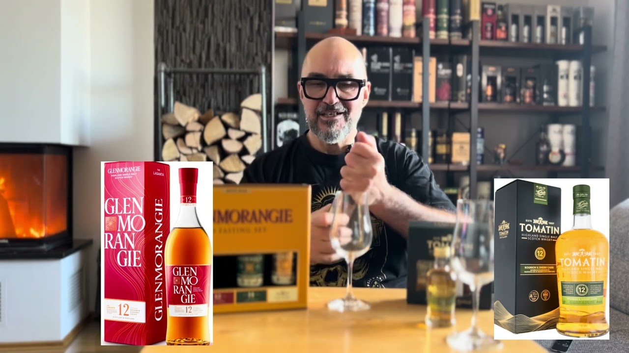 #36. Glenmorangie 12 Lasanta 43% против Tomatin 12 43%