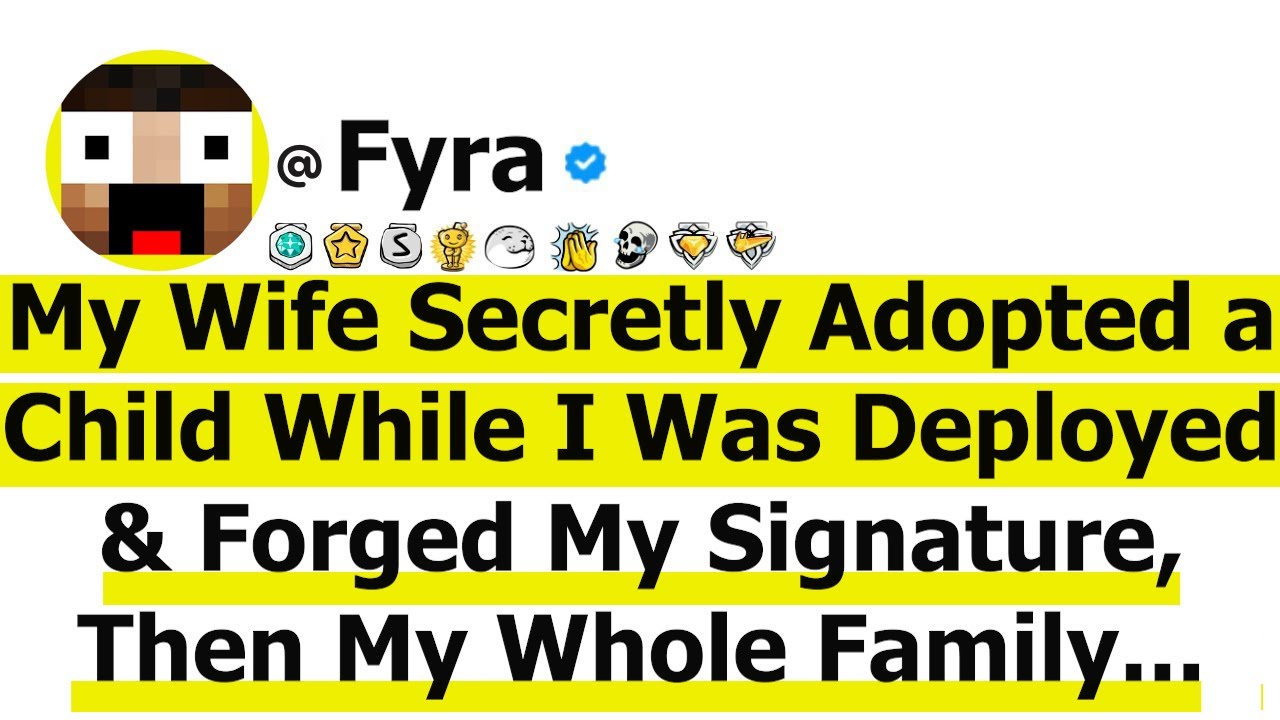My Wife Secretly Adopted a Child While I Was Deployed & Forged My Signature, Then My Whole Family...