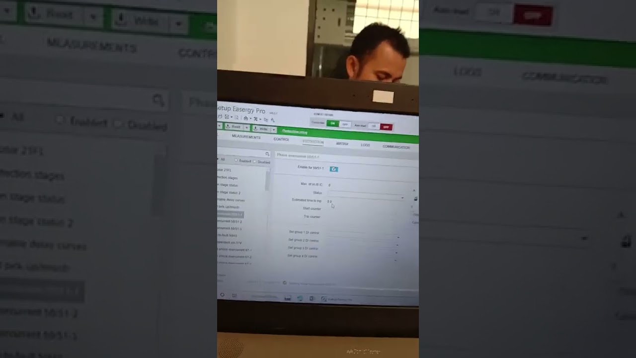 Cara seting Easergy P3U30 menggunakan Laptop