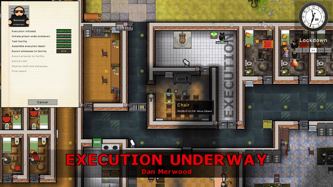 Prison Architect: Execution