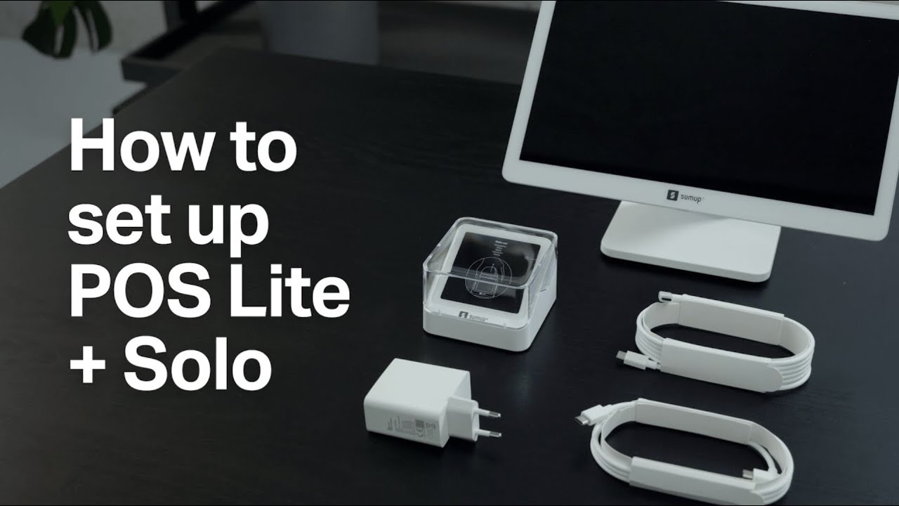How to set up SumUp Point of Sale Lite and Solo card reader