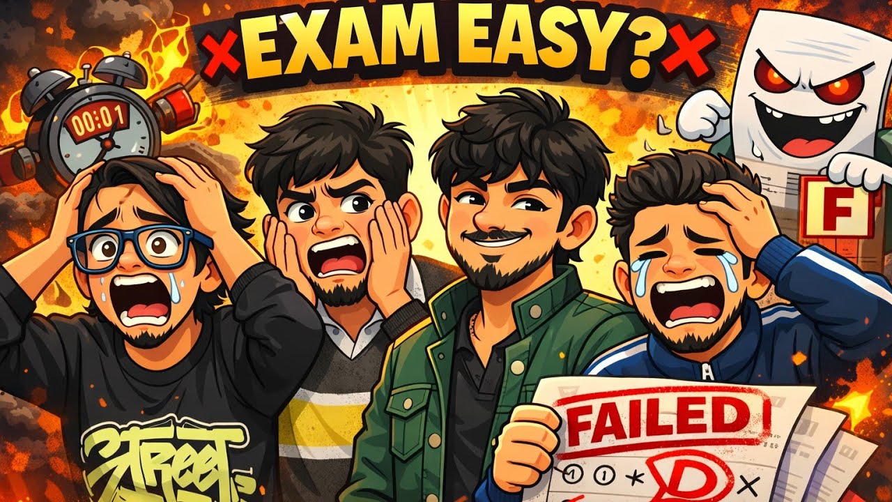 EXAMS + MEMES = EMOTIONAL DAMAGE 😭