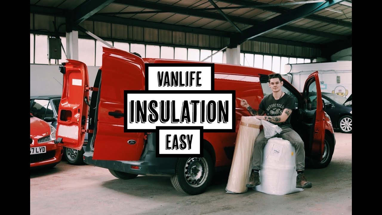 CHEAPEST WAY TO INSULATE A VAN! Insulating my ford transit connect micro camper