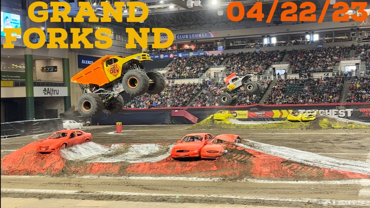 Toughest Monster Truck Tour Grand Forks ND 2023 (FULL SHOW)