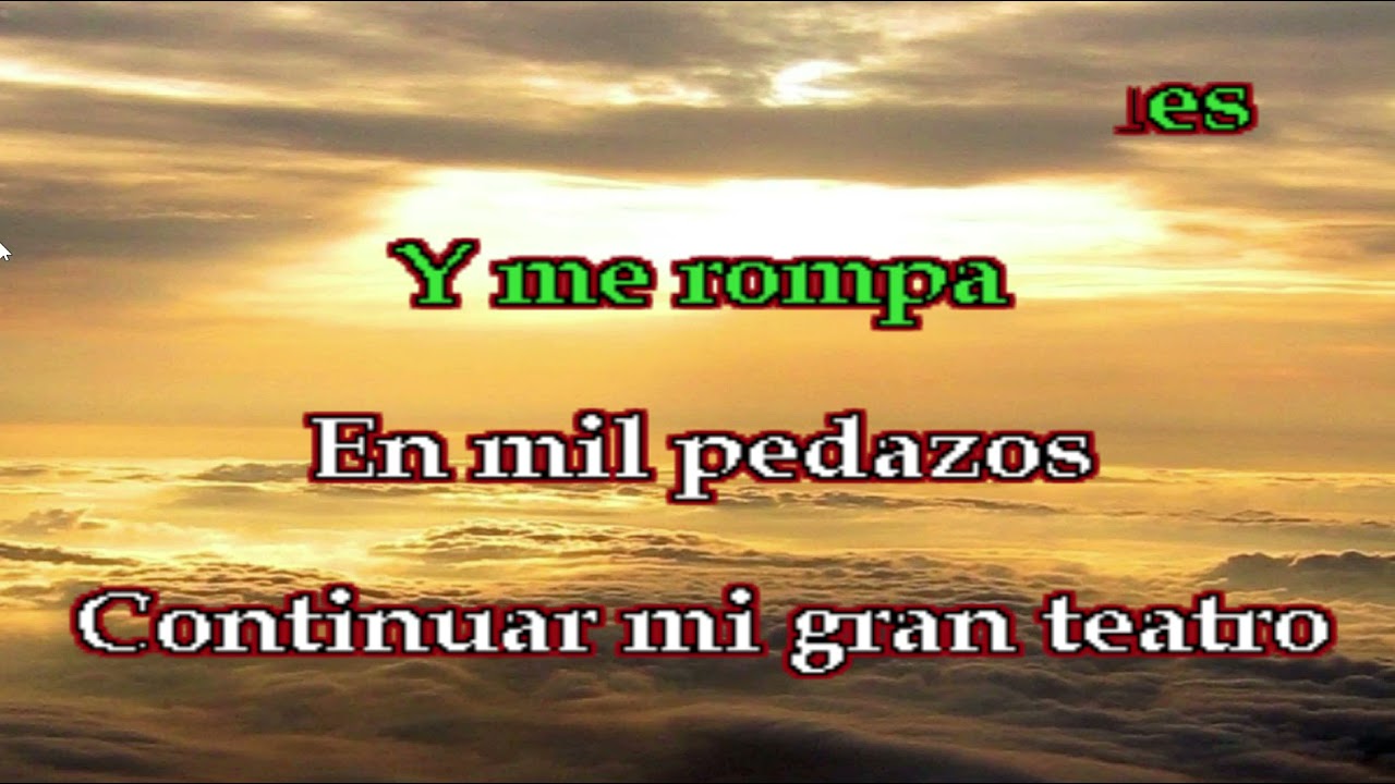 Hasta que me olvides Karaoke -3