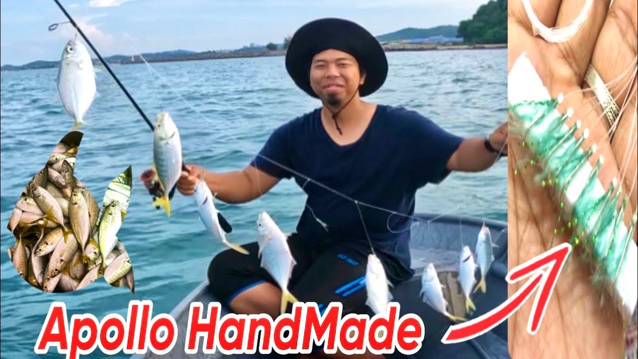 🇲🇾APOLLO HANDMADE  SANGAT BERBISA! STRIKE BERTUBI-TUBI IKAN SELAR!