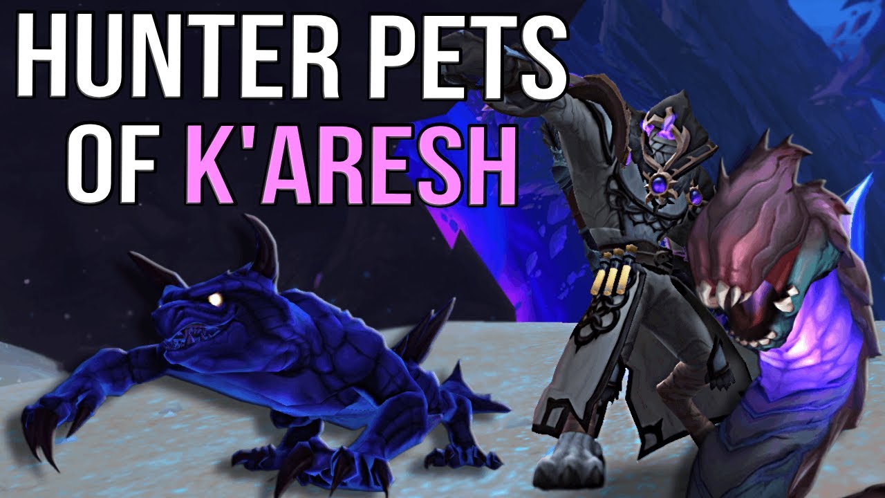 Every New Hunter Pet in 11.2 Ka'resh and Where to Find Them | 11.2 Ghosts of K'aresh