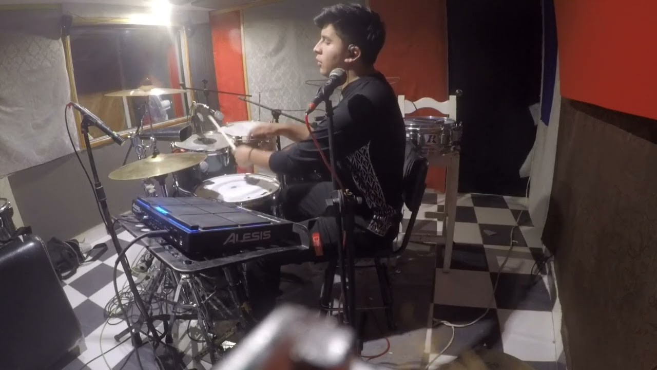 Como tocar cumbias con percusión (Octapad Alesis)
