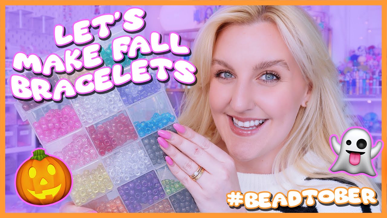 #BeadTober начинается!!!! ✨ Создаём уютные осенние браслеты из бисера 🎃🍁