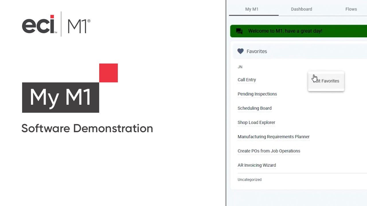 ERP Software for Manufacturing: Navigate the M1 Dashboard Effortlessly