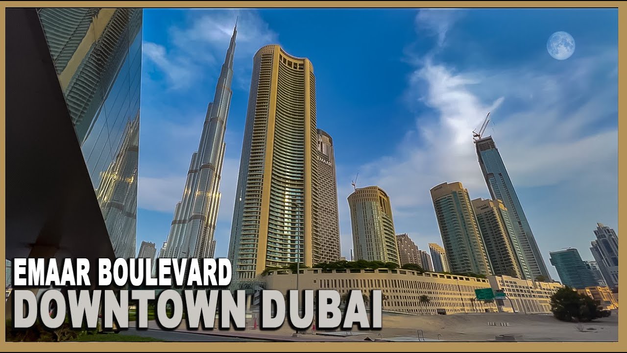 Roaming around Downtown Dubai | Emaar Boulevard