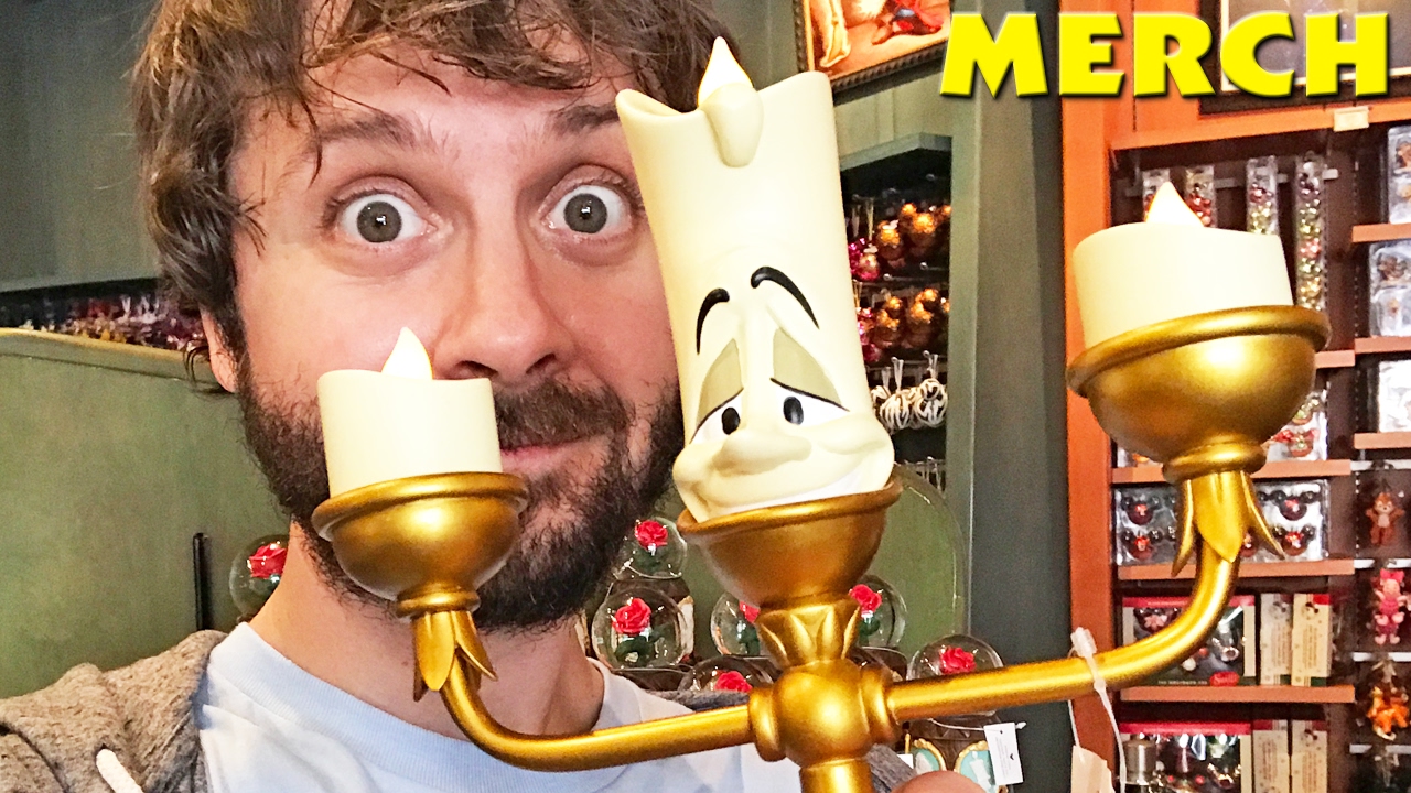BEAUTY AND THE BEAST MERCH at Disney California Adventure Off The Page