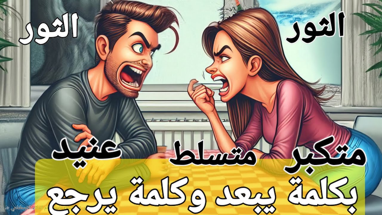 توقعات برج الثور♉️ النص الأخير  من ابريل مغرور ومسيطر وعايز يفرض سيطرتة عليك متقلب بكلمة يبعد ويرجع