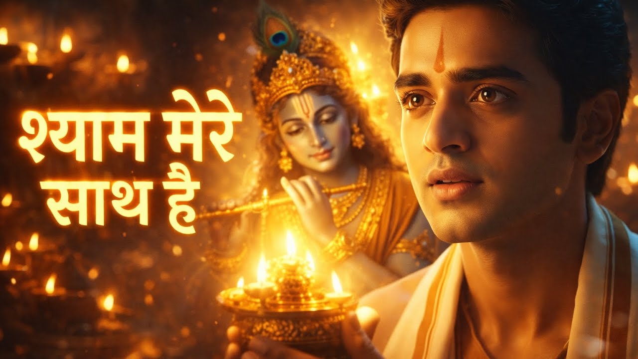 श्याम मेरे साथ है 🙏 | Heart Touching Krishna Bhajan | New Devotional Song 2026 #krishna  #comedy 