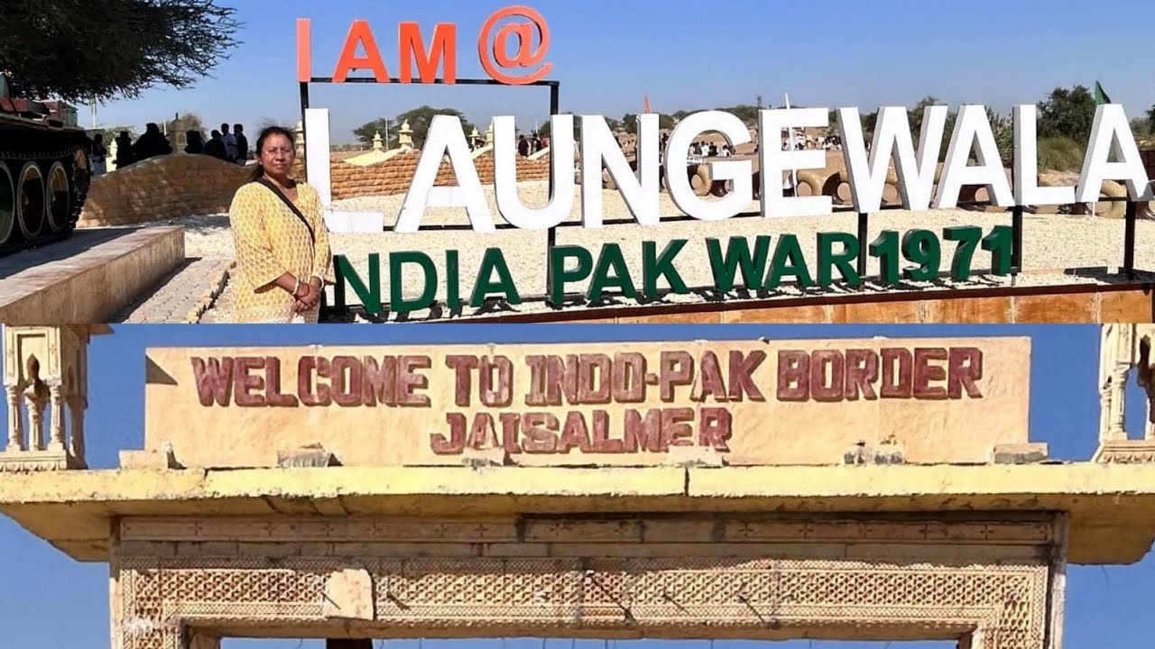 Longewala – Tanot Mata – Indo Pak Border | Jaisalmer Desert Border Vlog