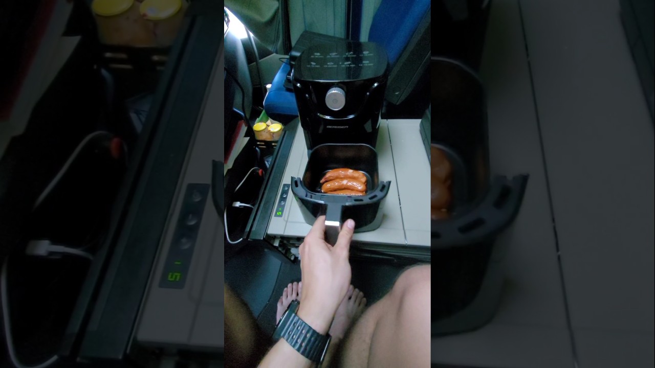 Testujemy Frytkownice beztłuszcową w trasie #Berdsen #24V 100Ah SJI