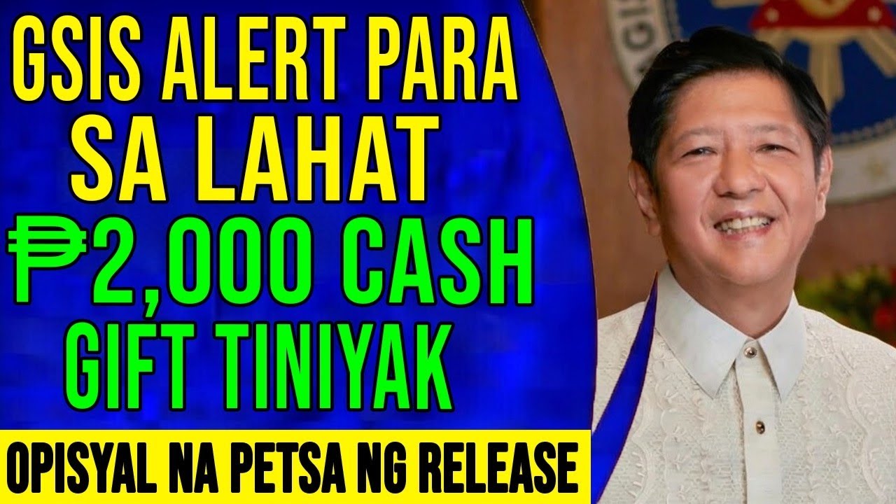 GSIS ALERT! ₱2,000 Cash Gift Confirmed — Narito na ang Opisyal na Release Date