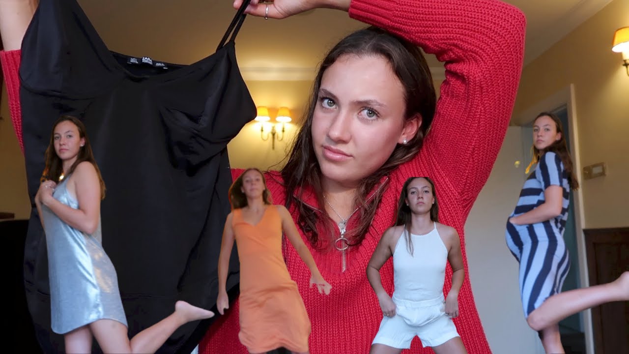 TRYING ON MY MUMS OLD CLOTHES *VINTAGE*