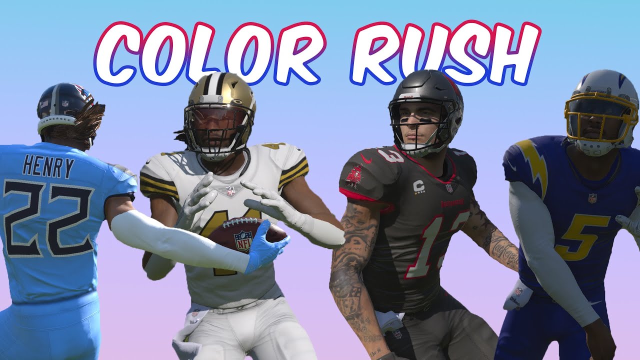 Madden 21 Color Rush Uniforms