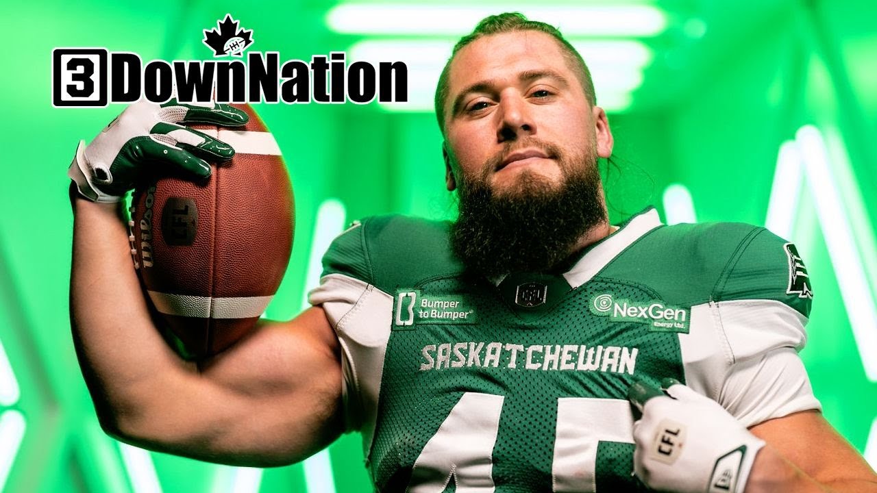 Saskatchewan Roughriders' RB A.J. Ouellette explains how he accomplished viral body transformation