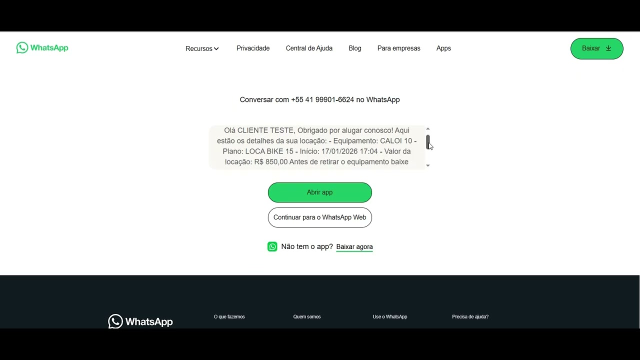 App Loca Bike / Patinete - Locação por dia