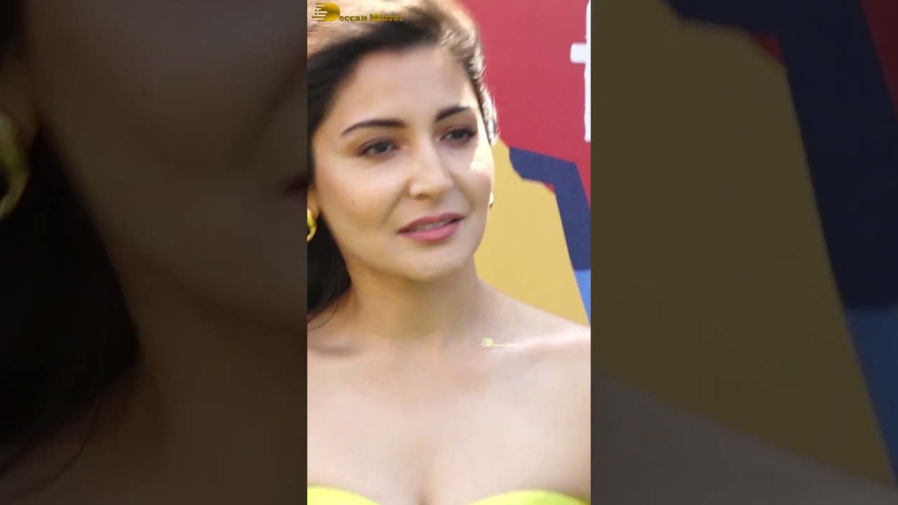 Anushka Sharma poses coolly despite heavy wind #shorts